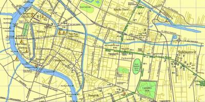 Карта Бангкока дорозі