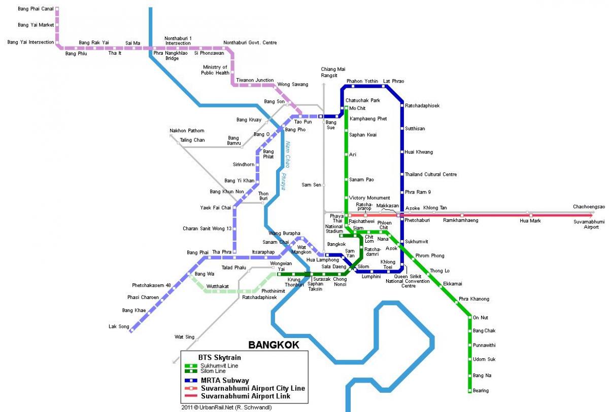 метро БКК карті