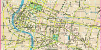 Карта міста Бангкок
