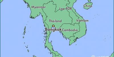 Карта Бангкока країні
